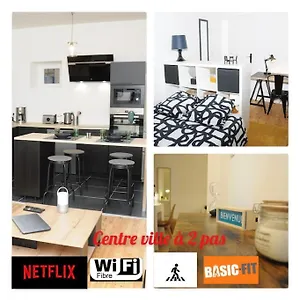 Appartement #grandappartementconfort#ironman#jo#cure#unesco, Vichy